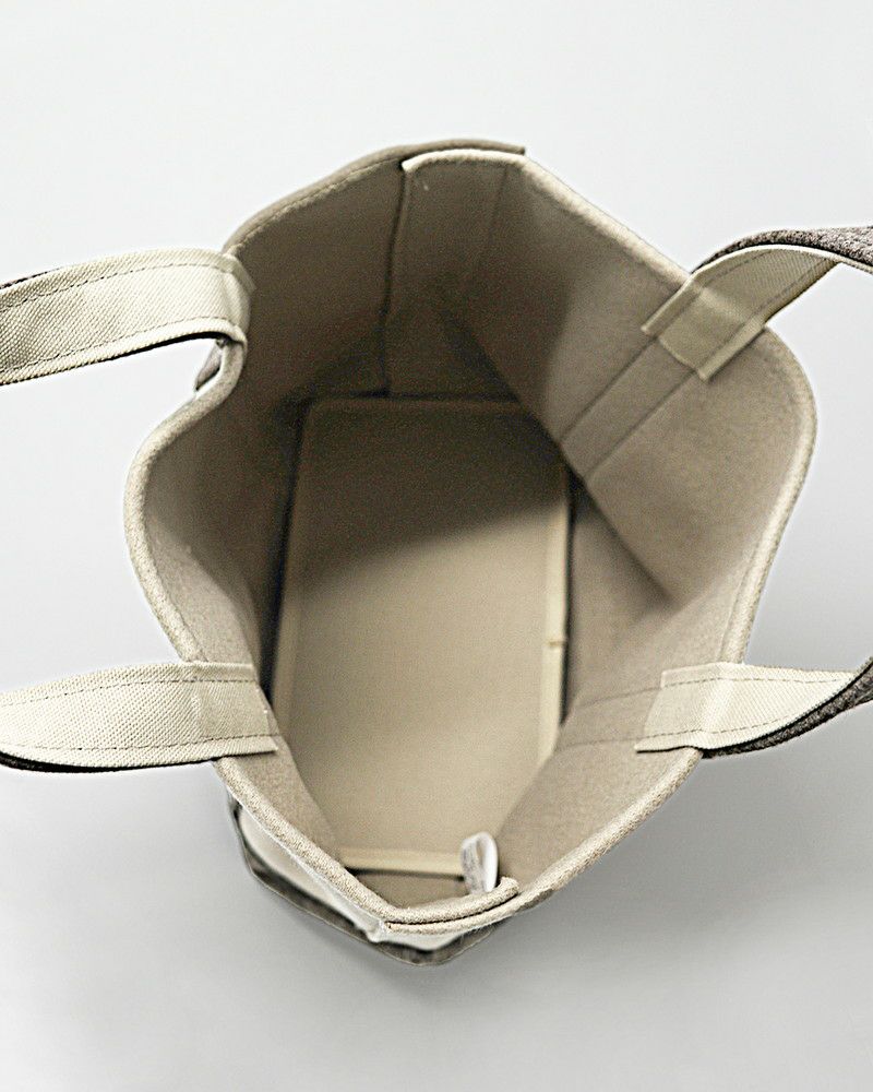 ORCIVAL ヘビーメルトントートバッグ スモールPARCHMENTBEIGE ORCIVAL ヘビーメルトントートバッグ スモールPARCHMENTBEIGE