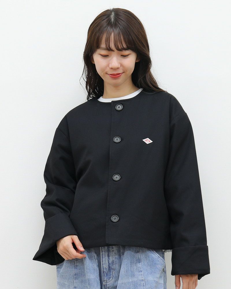 ［DANTON］インサレーションウールライククロスジャケット