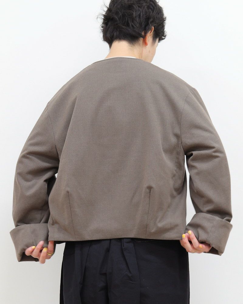 DANTON］インスレーションウールライククロスジャケット