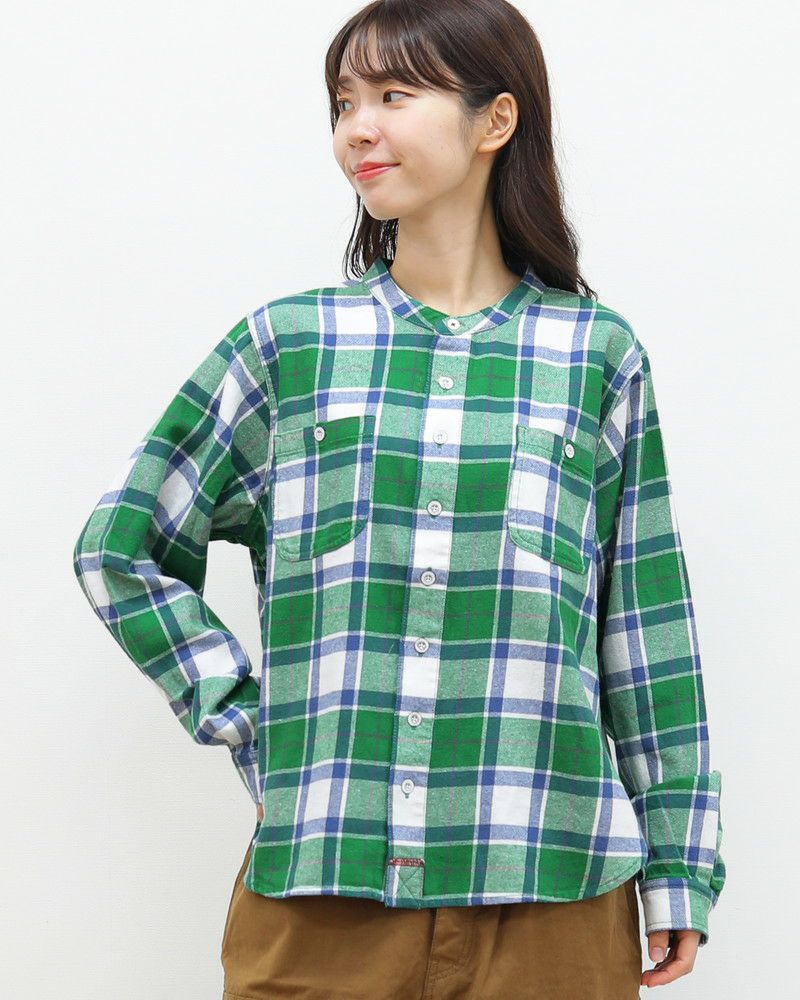 50％OFF】［FURALI］ネルチェックワークシャツ／フラリ ｜オンセブン