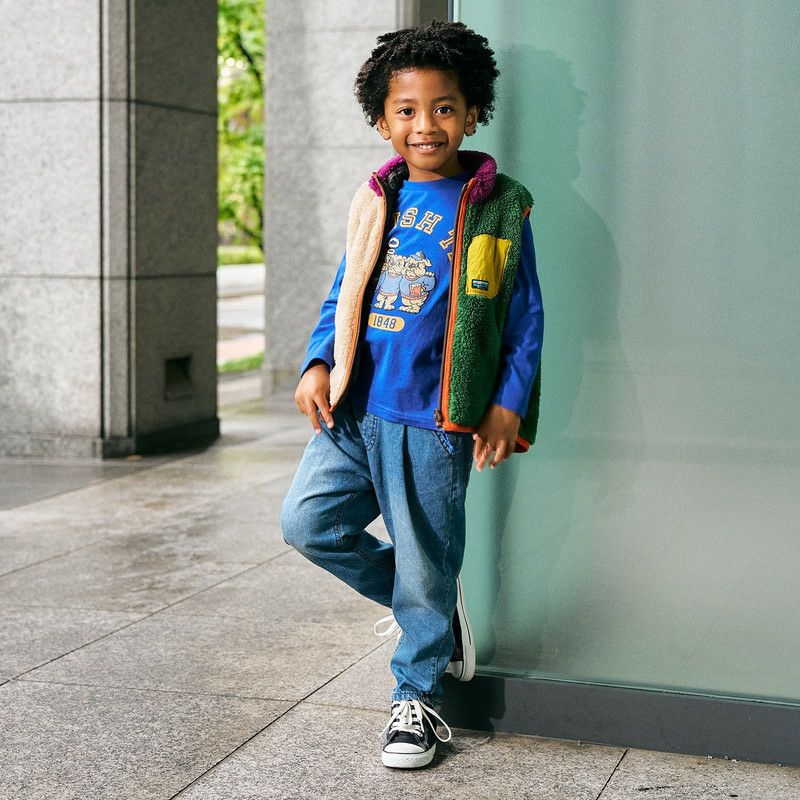 30％OFF】［F.O.KIDS］リバーシブルボアベスト キッズ／エフオーキッズ