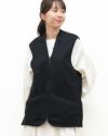 Barbour］WARM PILE ZIP-IN LINERベスト ブラック／バブアー ｜オン