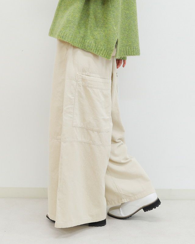 50％OFF】［NATURAL LAUNDRY］コーデュロイスウィッチングパンツ