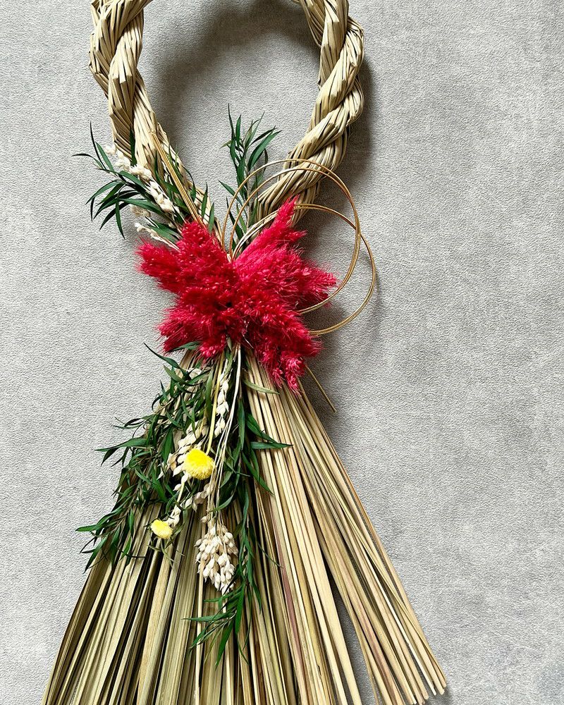 ON SEVEN DAYS］しめ縄 お正月飾り -en- タッセル 粟／オンセブン