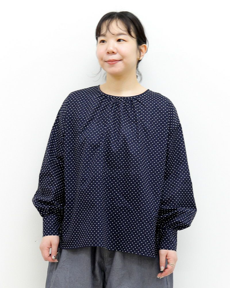 ON SEVEN DAYS Premium］ギャザーブラウス／オンセブンデイズ