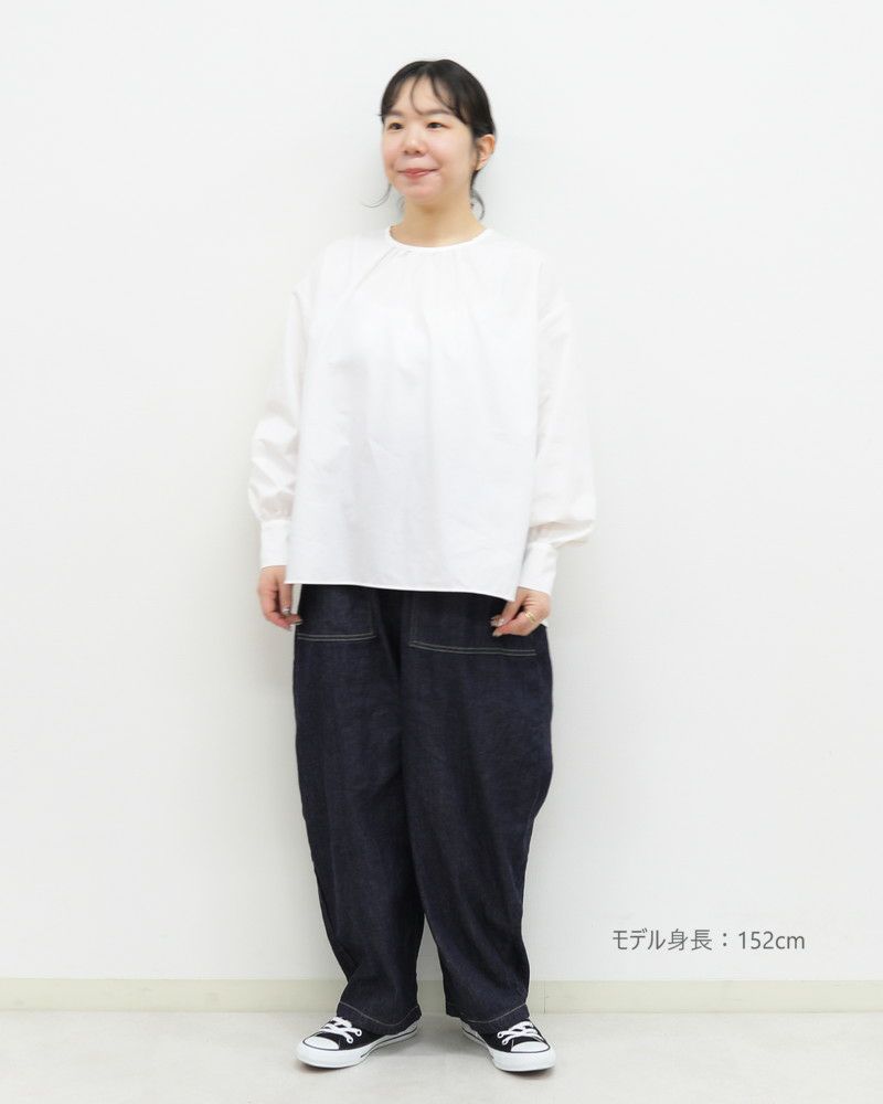 ON SEVEN DAYS Premium］ギャザーブラウス【春夏新作】／オンセブン