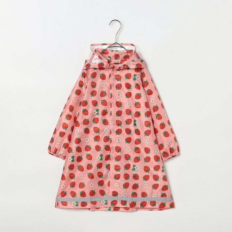 新品　近年　アダバット　2WAY レインワンピース　ピンク チェック　フード 耐水/透湿/撥水】レディース レインパンツ（フルレングスパンツ