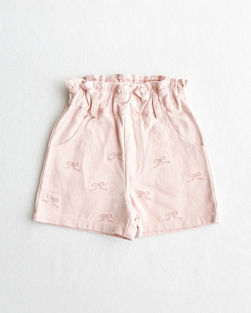 coto cotte］リボン刺繍パンツ キッズ【春夏新作】／コトコト ｜オン