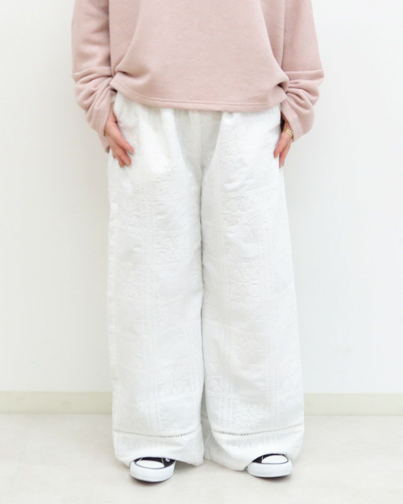 シオンページ UNPLE］タイルシシュウパンツ／アンプル ｜オンセブンデイズ【公式通販】