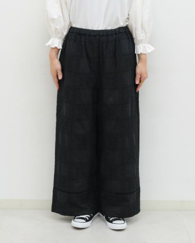 UNPLE］タイルシシュウパンツ／アンプル ｜オンセブンデイズ【公式通販】