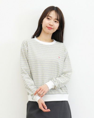 DANTON］長袖Tシャツ ストライプ／ダントン ｜オンセブンデイズ【公式