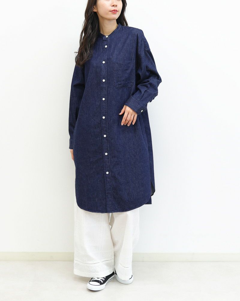 ［GYMPHLEX］ライトデニムシャツ