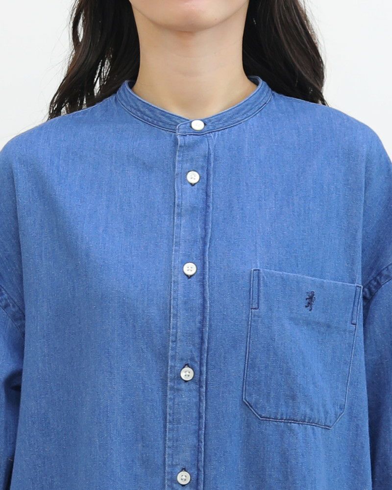 ［GYMPHLEX］ライトデニムシャツ