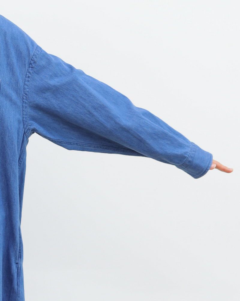 ［GYMPHLEX］ライトデニムシャツ