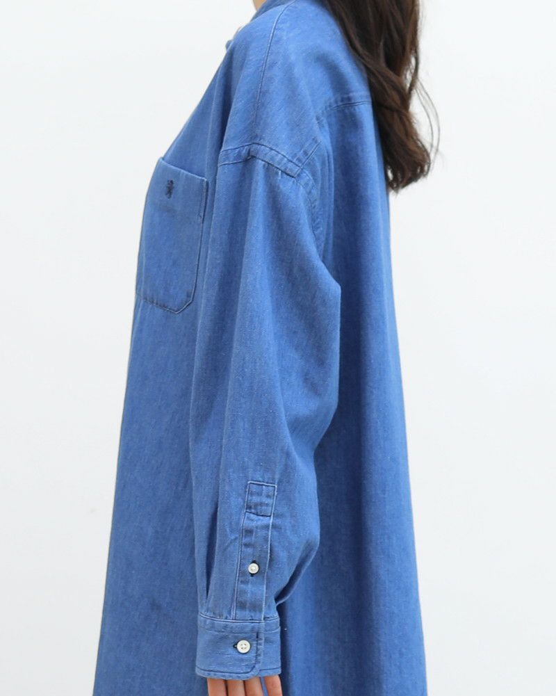 ［GYMPHLEX］ライトデニムシャツ