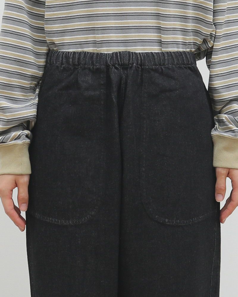 ［DANTON］ブラックデニムパンツ