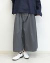 ［grin］ライトツイルストレッチスカートパンツ