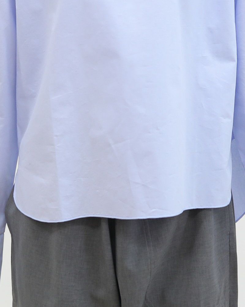 ［mao made］ニットベスト×ラウンドヘムブラウスセット