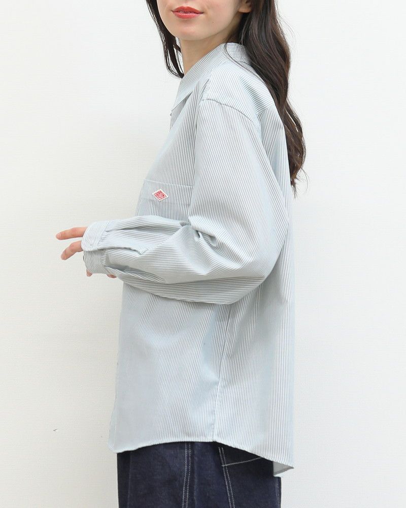 ［DANTON］スナップ釦シャツ