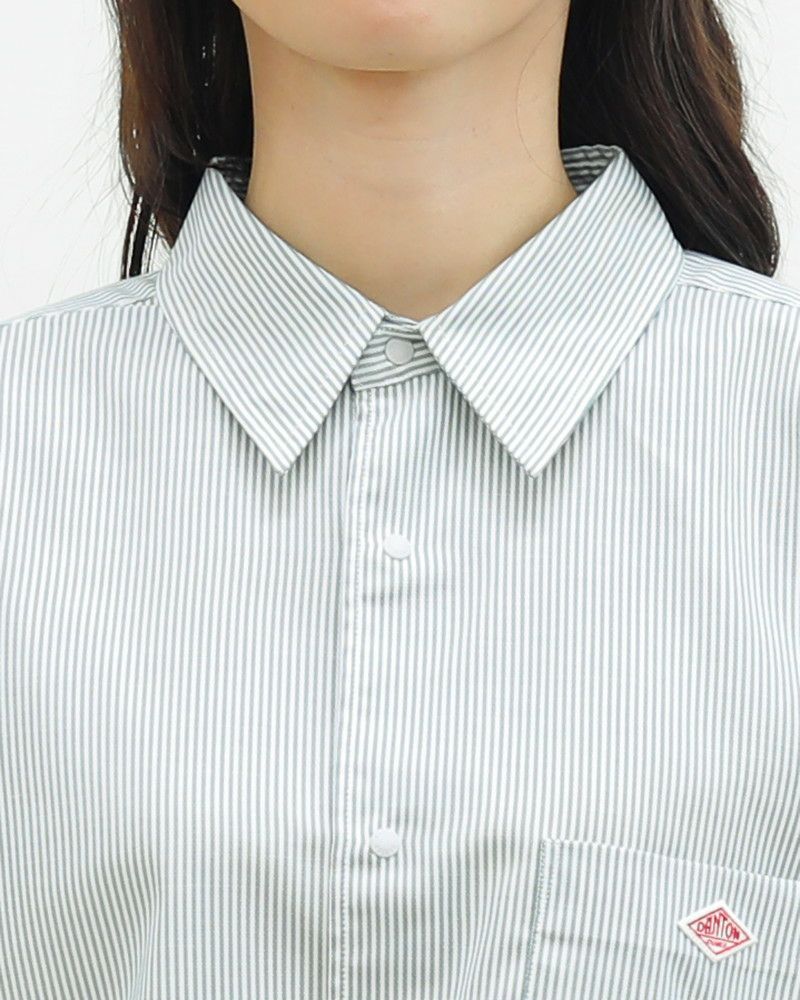 ［DANTON］スナップ釦シャツ