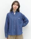 ［DANTON］貝釦デニムシャツ