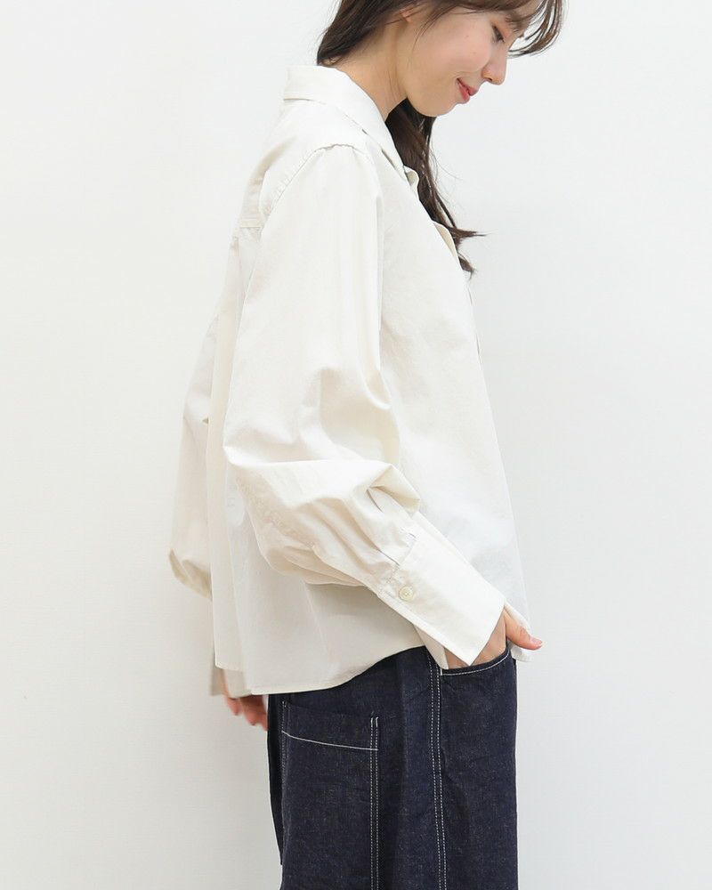 ［GYMPHLEX］ブロードクロスシャツ