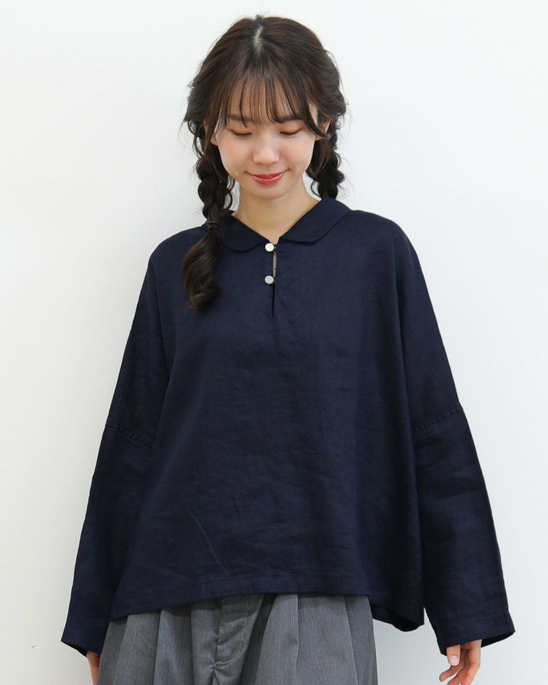 会員様限定10％OFF】［NATURAL LAUNDRY］キャンバスリネンマリンプル