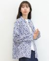 ［NATURAL LAUNDRY］アシェットフワラーパジャマシャツ