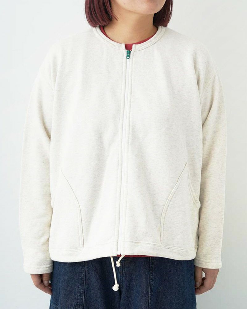 会員様限定10％OFF】［Clip.tab］裏毛ZIPカーデ／クリップタブ ｜オン