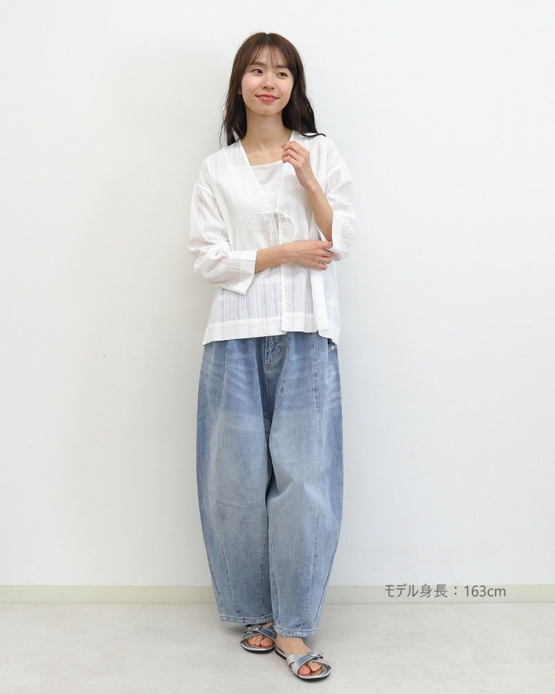 ［INDIA INDUSTRY］コットンブラウス