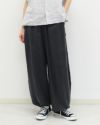 ［LE GLAZIK］裾ドロストキュプラパンツ