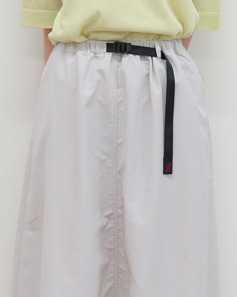 ［Gramicci］ナイロンフレアスカート